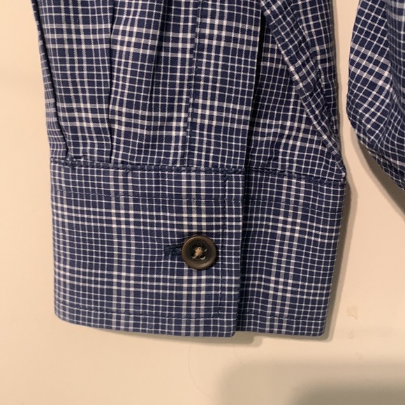 7 FOR ALL MANKIND BLUE BUTTON DOWN SHIRT (SIZE XS) - Picture 5 of 6